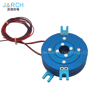 Through hole 10a electric swivel slip ring rotary joint electrical connector