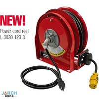 New Product Ultra-compact Retractable Steel type 9m Premium Duty Power Cord Reels