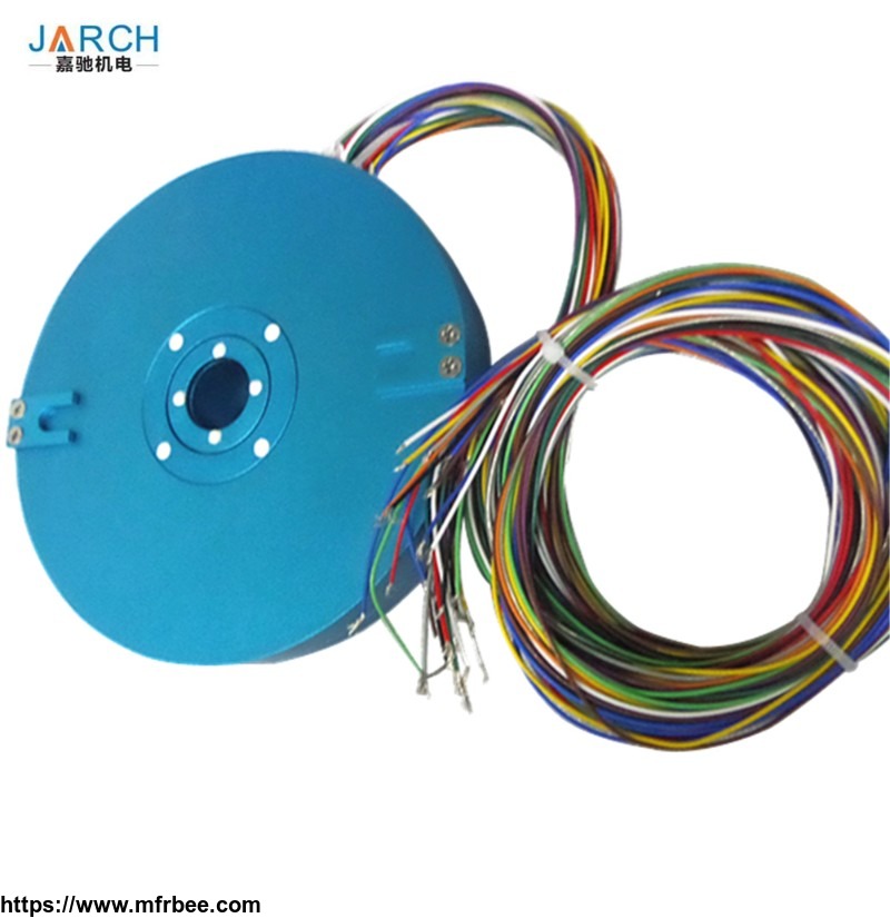 jarch_low_torque_12_signals_flat_slip_ring_6_circuits_5a_thickness_bore_slip_ring_20mm