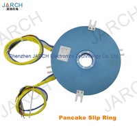 more images of JARCH 18 Circuits 25mm Thickness Through No Hole Flat Slip Ring for Rotary Table