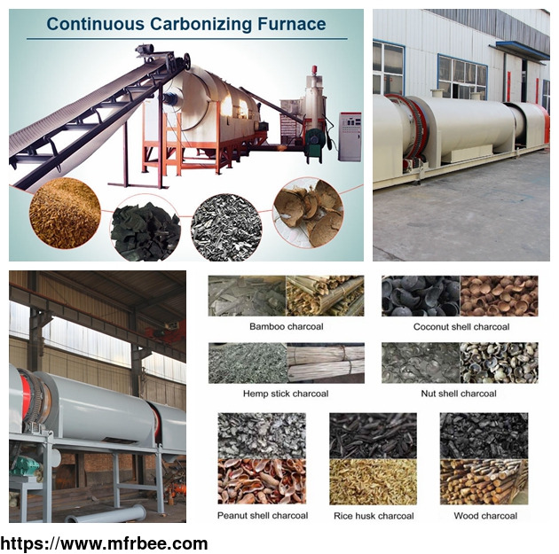 continuous_carbonizing_furnace_for_charcoal_making