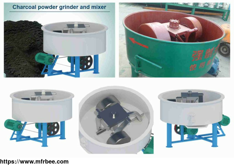 charcoal_powder_grinding_machine_wheel_grinder_mixer
