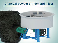 more images of Charcoal powder grinding machine | wheel grinder mixer
