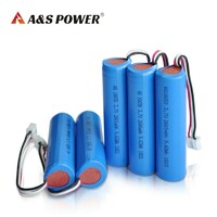 Factory/Manufacturer UL/PSE/CB/Kc/MSDS/Un38.3 Rechargeable Li Ion 3.7V 2600mAh 9.62wh Li-ion 18650 Lithium Ion Battery Cell Pack with PCM Wires Connector
