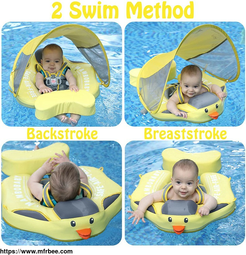 mambobaby_float_for_newborn_toddler_swimming_float_with_canopy_soccer_variant