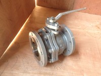 Flange ball valve floating/trunnion type