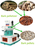 1.5 t/h jingerui bark pelletizer machines for sale