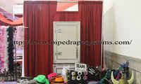 Pipe & Drape Photo Booth (RK-815 / 8' X 1-1/2＂ O.D. Stan