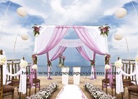 more images of Backdrop kits or wedding tent pipe and drape for wedding