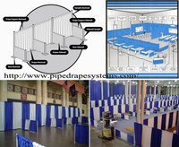 PIPE & DRAPE Trade show booth for sale
