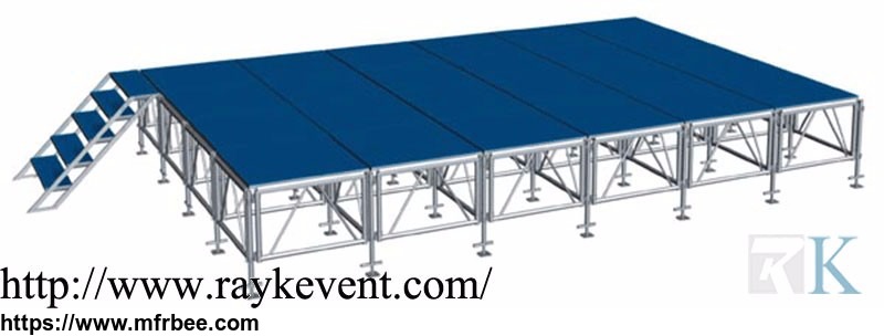 event_mobile_stages_portable_stage_platform_aluminium_stages_frame