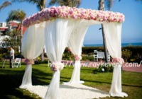 wedding arch wedding tent with pipe and drape kits