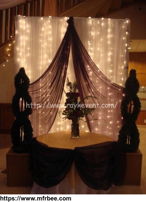 trade_show_booth_wedding_tent_wedding_arch_backdrop_kits_pipe_and_drape_kits