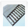 Steel grating and checkered plate composed bar grating