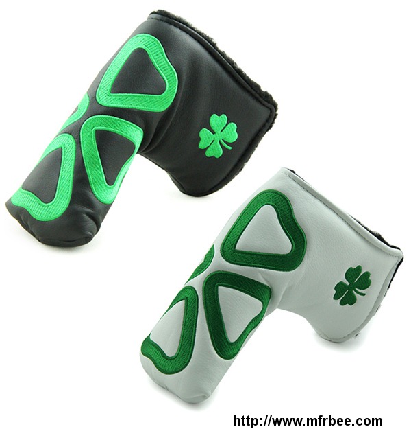 lucky_clover_pu_leather_putter_head_cover