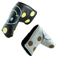 more images of PU Leather Big Smile Face Putter Head Cover
