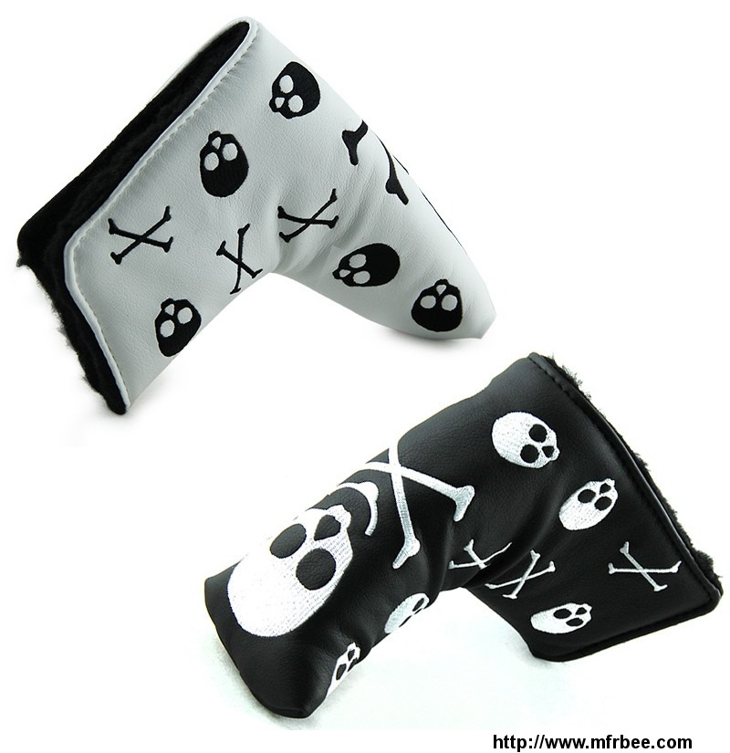 pu_leather_small_skull_blade_putter_cover