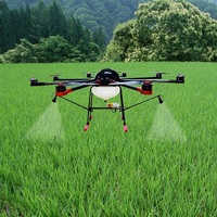 Long flight range agriculture spraying drone