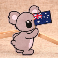 more images of Australian Koala Custom Patches