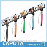 wired remote selfie stick D09 Wired Selfie Stick