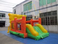 Inflatable spongebob bounces house with slide combo, kids amusement park inflatable bouncer, cheap inflatable air blow jumper factory price