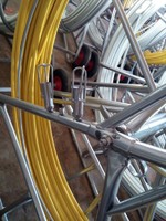 more images of Fiberglass Cable Guide underground Roller