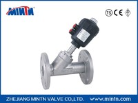 more images of MINTN-Pneumatic Angle Seat Valve flange connection plastic actuator