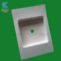 more images of Environmental Cleaning Wet Pressing Moulded Fibre Packaging Trays