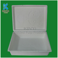 more images of Natural and Biodegradable Customized Baby Shoe Box Packaging