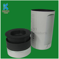 more images of Black Color Biodegradable Water Bottle Packaging Box