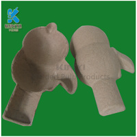 more images of Custom Eco Friendly Yellow Pulp Paper Molded Products