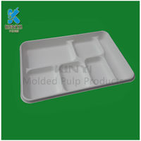 more images of Custom disposable wet pressing food packaging paper trays