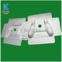 more images of Wholesale export grade bagasse pulp handle packaging paper tray