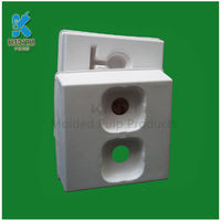 Anti vibration and anti pressure fiber pulp Earphone paper box packaging