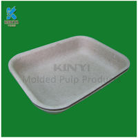 High quality Lima bean molded pulp trays