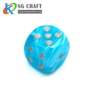 more images of Blue Plastic Dice