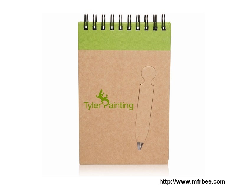 recycle_mini_spiral_notebooks_with_die_cut_pen