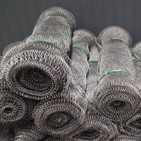 more images of AISI316 Flexible stainless steel knotted mesh for animal fencing