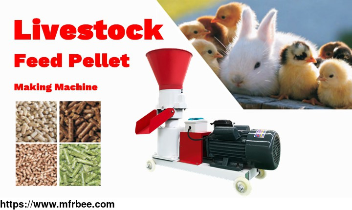 livestock_feed_pellet_making_machine_flat_die_poultry_feed_pellet_mill