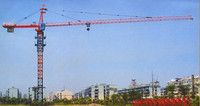 Building Tower Crane QTZ80(TC5613) max load 8t--nicolemiao@crane2.com