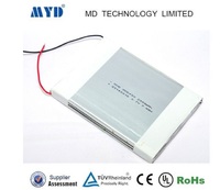 3.7v 2000mah 356490 li-po battery for mobile phone and tablet pc