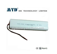 more images of sub c nicd rechargeable battery 9.6v 2500mah for led flashlight