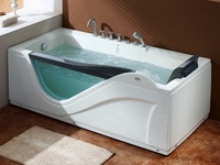 2015 U-BATH New Style Rectangular Surfing Massage Bathtub for wholesale
