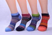 Women's 176N jacuqard low cut socks