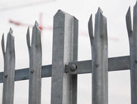 more images of Galvanised Palisade Fencing
