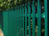more images of Powder Coated Palisade Fencing
