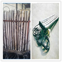 China OEM High Silicon Cast Iron Solid  Rod/Stick Anode manufacturers