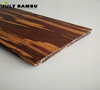 more images of Cheap Strand Carbonized Tiger Bamboo Flooring Use For Indoor