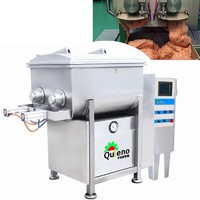 Vacuum meat mixer machine