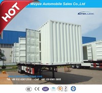 12.5 Meter 3 Axle Box Semitrailer or Van Truck Semi Trailer